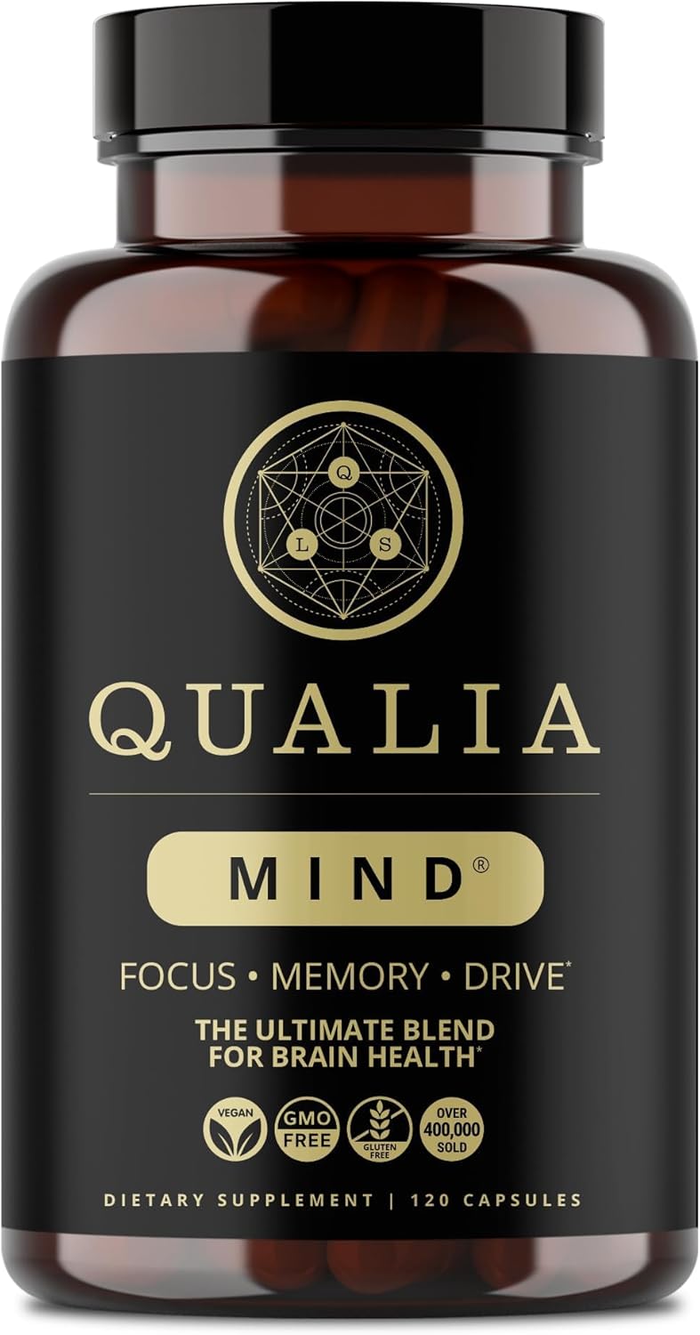 NEUROHACKER COLLECTIVE Qualia Mind | Doctor-Formulated Nootropic to Fuel Focus & Concentration