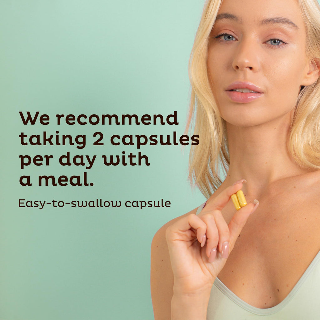 Emma Gut Health Supplement – 60 Capsules | Bloating & Digestive Support