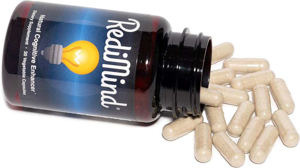 Natural Cognitive Enhancement Supplement Capsule - Non-GMO, Vegan, Gluten-Free