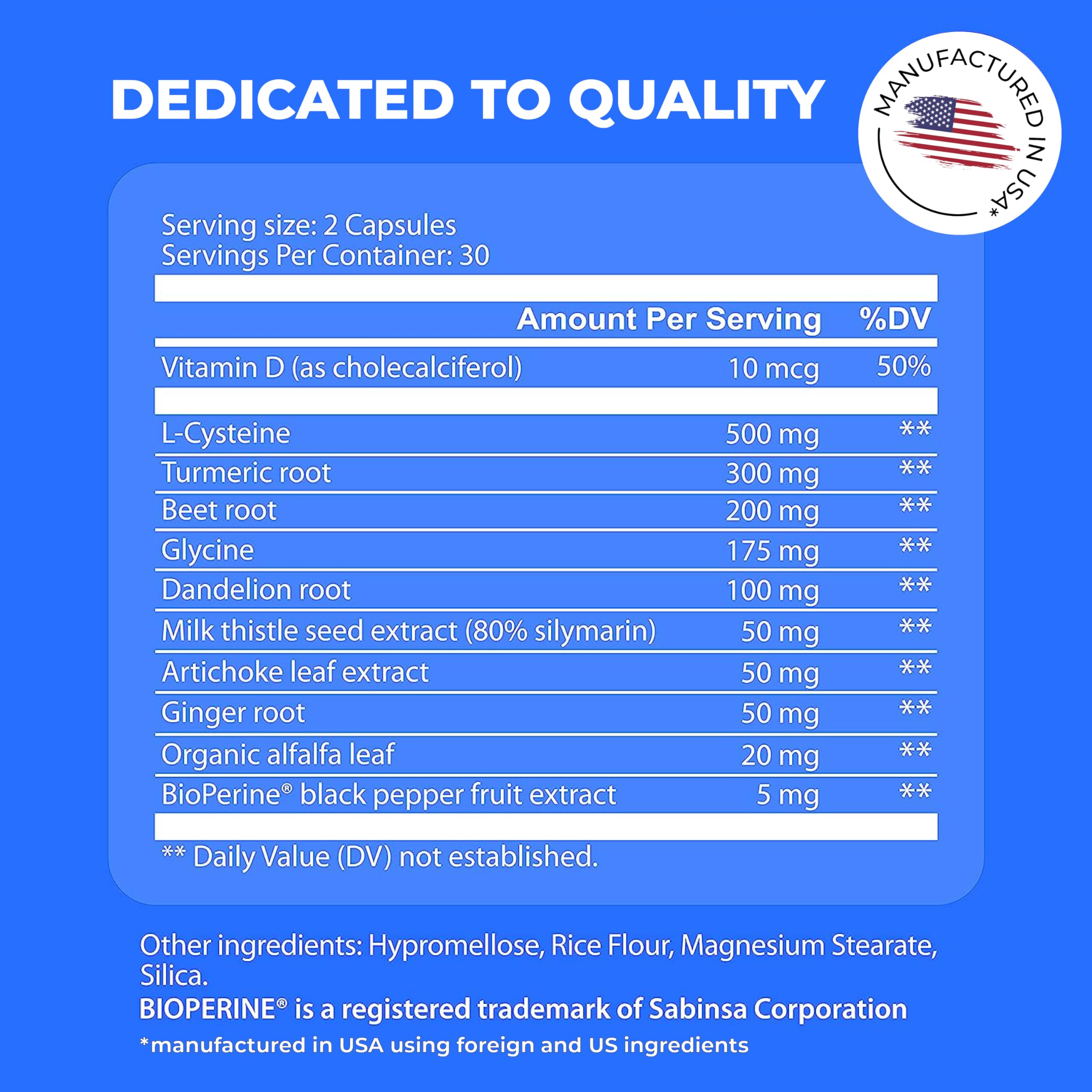 Liver Health – Liver Cleanse Detox & Repair with Artichoke Extract, Milk Thistle, Dandelion Root, Turmeric, Berberine to Healthy Liver Renew with 11 Natural Nutrients, 30 Days Supply