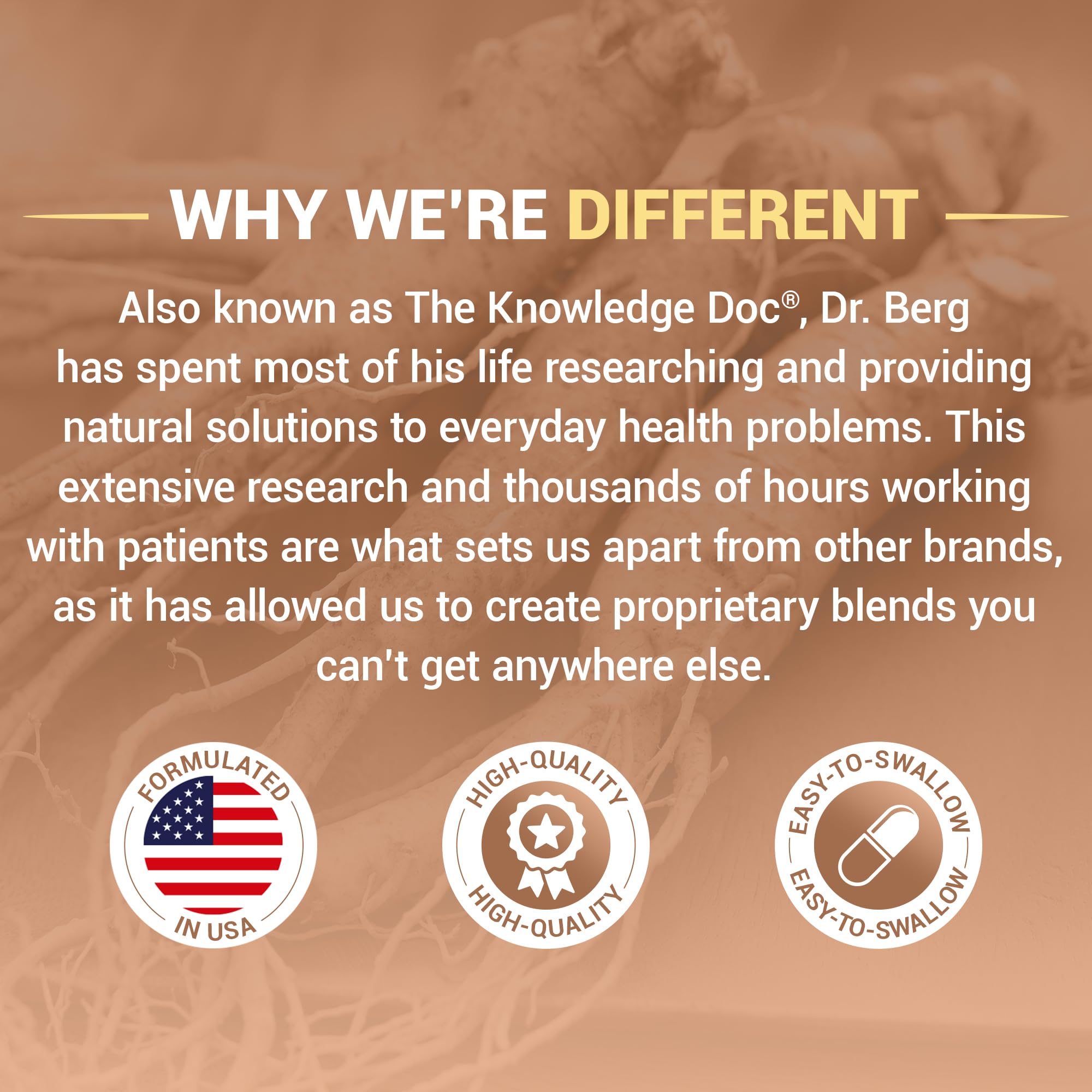 Dr. Berg All-in-One Vitamins for Hair, Skin, & Nails - Advanced Formula with Biotin, Saw Palmetto, DHT Blocker, & Trace Minerals - 90 Veg Capsules