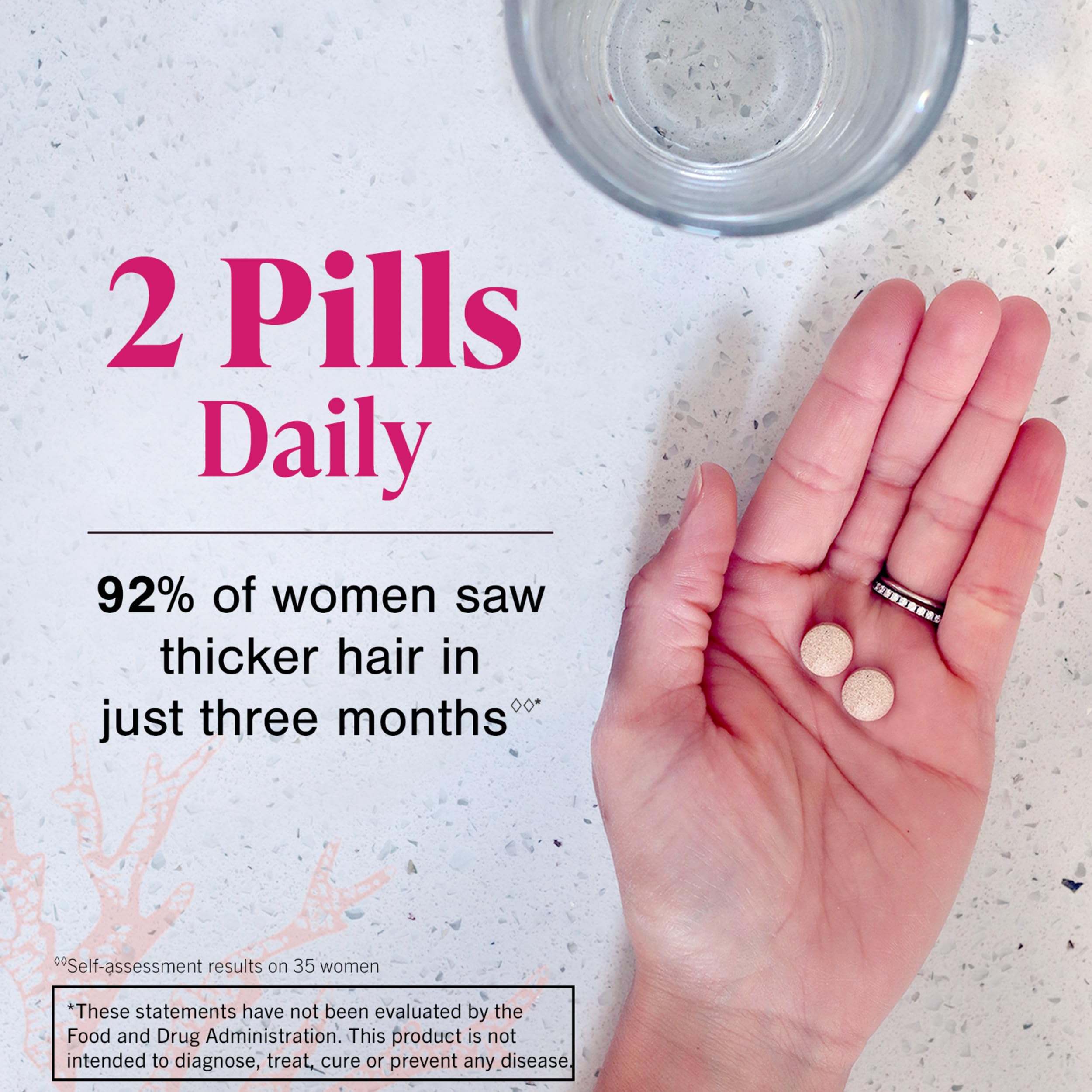Viviscal Hair Growth Supplements For Women For Thicker, Fuller Hair 180 Tablet